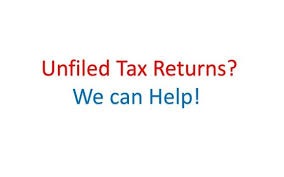 Unfiled Tax Returns - Tax Resolution Services - Flat Fee Tax